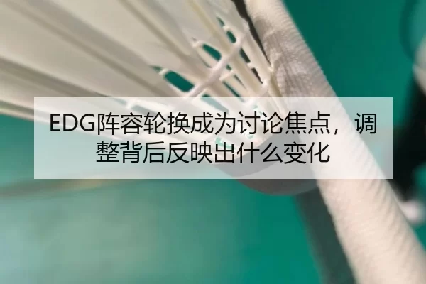 EDG阵容轮换成为讨论焦点，调整背后反映出什么变化